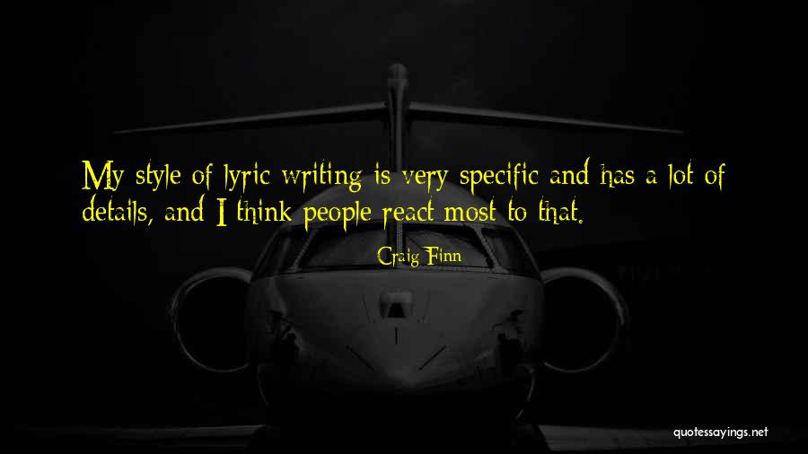 Craig Finn Quotes 1405118 Craig Finn Quotes 1405118