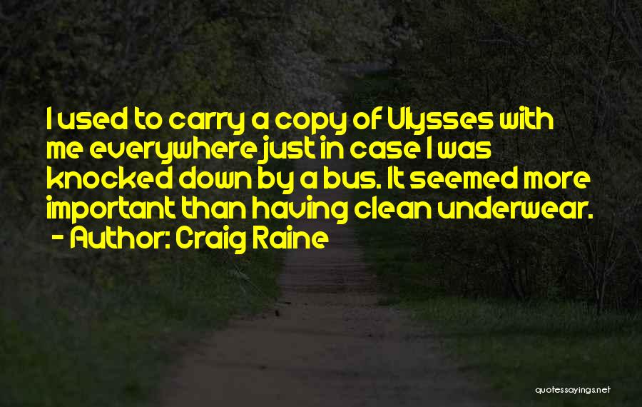 Craig Raine Quotes 253232