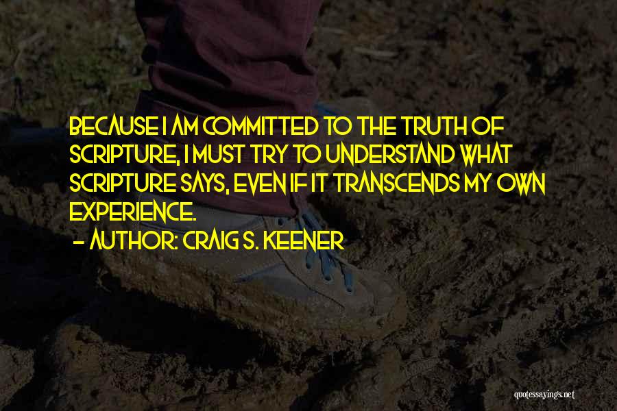 Craig S. Keener Quotes 2242625