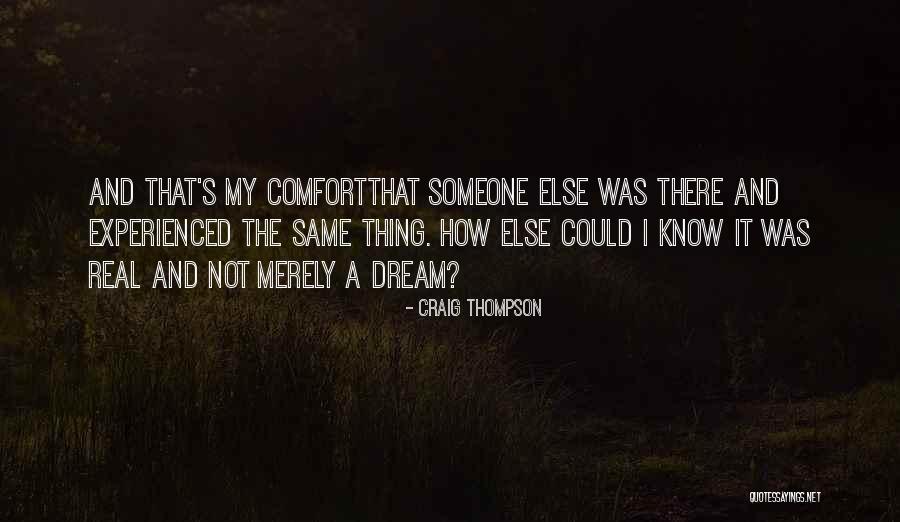 Craig Thompson Quotes 1764820