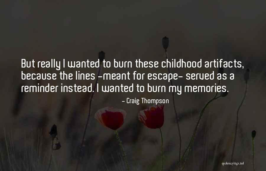 Craig Thompson Quotes 2122846