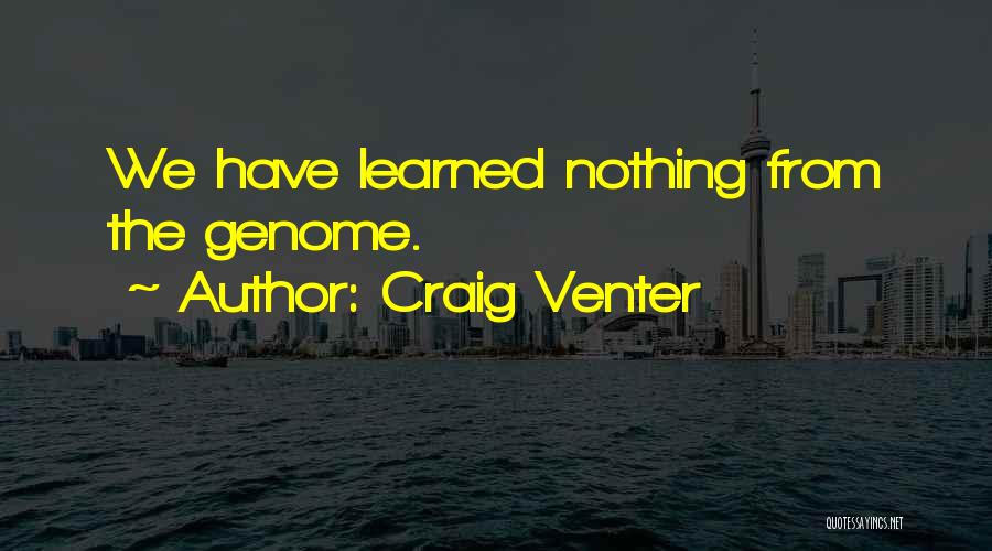 Craig Venter Quotes 973141