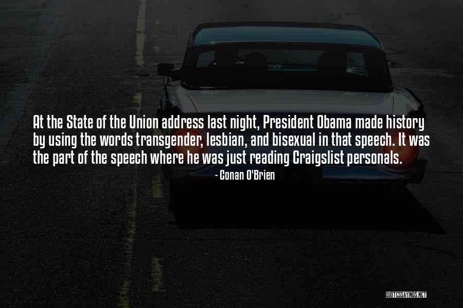 Craigslist Personals Quotes By Conan O'Brien Craigslist Personals Quotes By Conan O'Brien