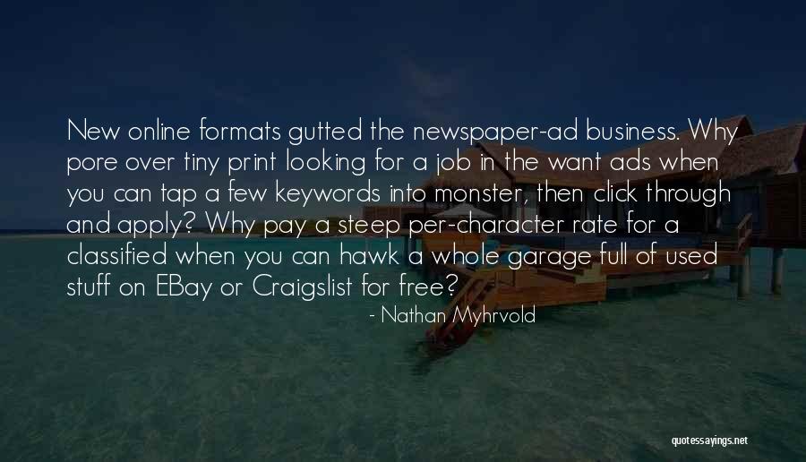 Craigslist Quotes By Nathan Myhrvold Craigslist Quotes By Nathan Myhrvold
