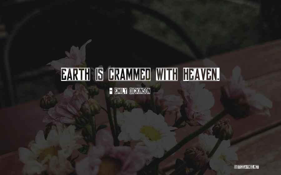 Crammed Quotes By Emily Dickinson Crammed Quotes By Emily Dickinson