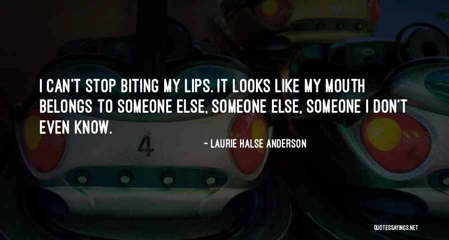 Cramped Crossword Quotes By Laurie Halse Anderson