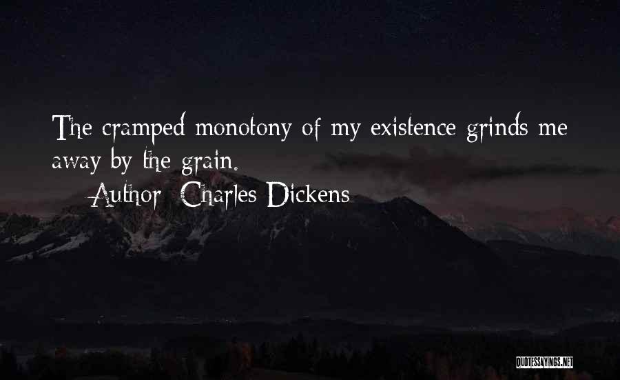 Cramped Quotes By Charles Dickens