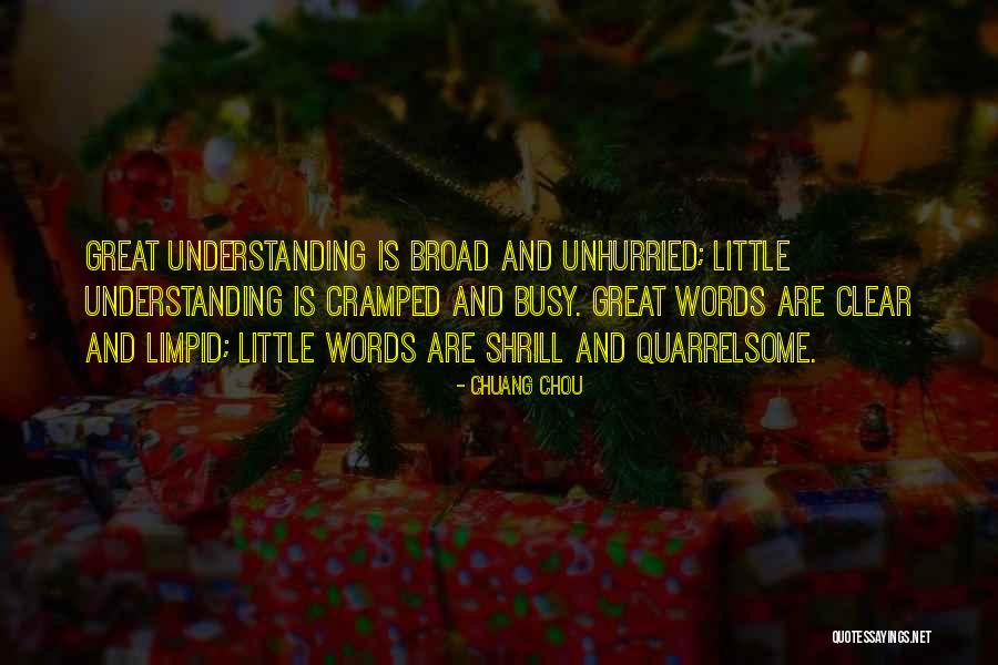Cramped Quotes By Chuang Chou Cramped Quotes By Chuang Chou