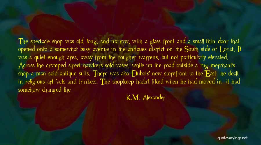 Cramped Quotes By K.M. Alexander Cramped Quotes By K.M. Alexander
