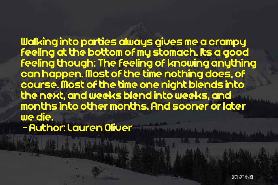 Crampy Quotes By Lauren Oliver