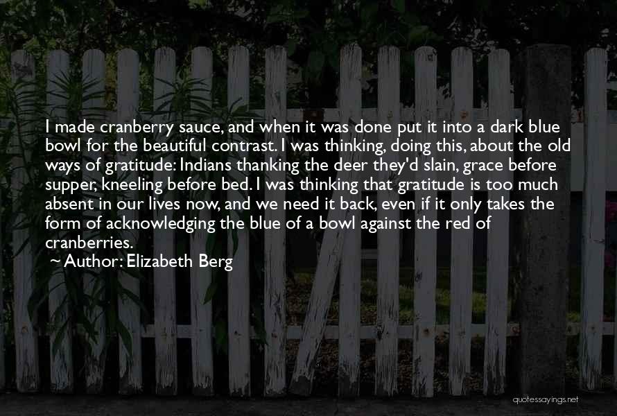 Cranberry Quotes By Elizabeth Berg