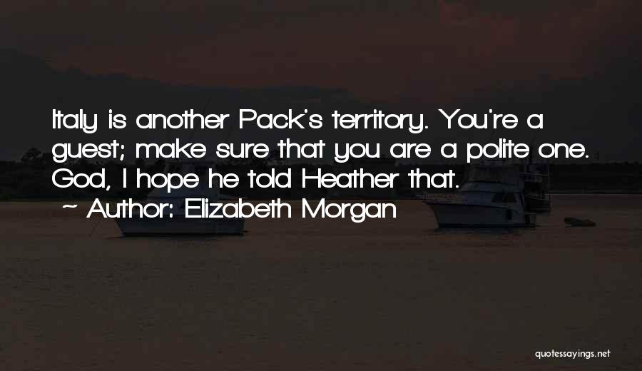 Cranberry Quotes By Elizabeth Morgan