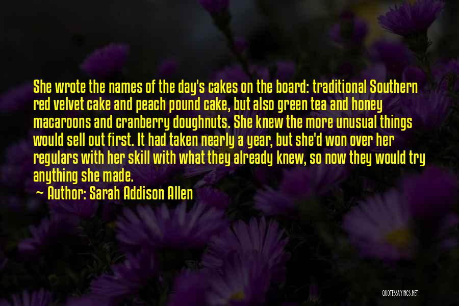 Cranberry Quotes By Sarah Addison Allen