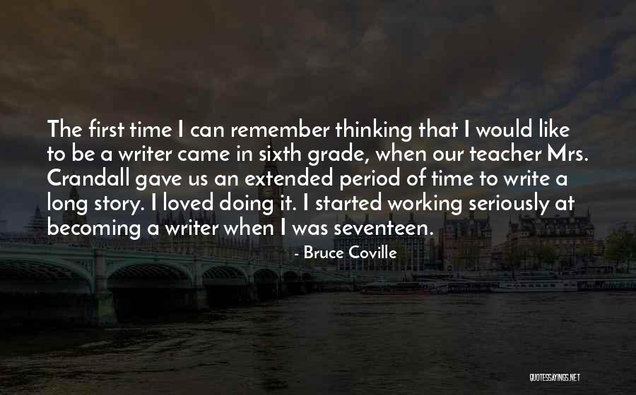 Crandall Quotes By Bruce Coville Crandall Quotes By Bruce Coville
