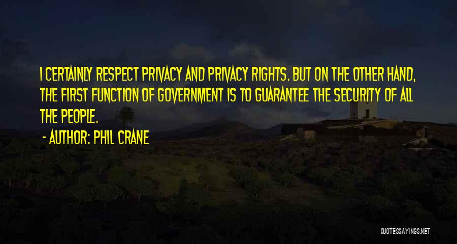 Crane Quotes By Phil Crane