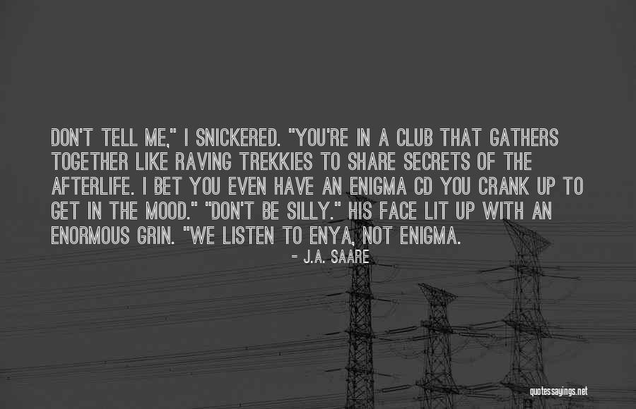 Crank 1 Quotes By J.A. Saare Crank 1 Quotes By J.A. Saare