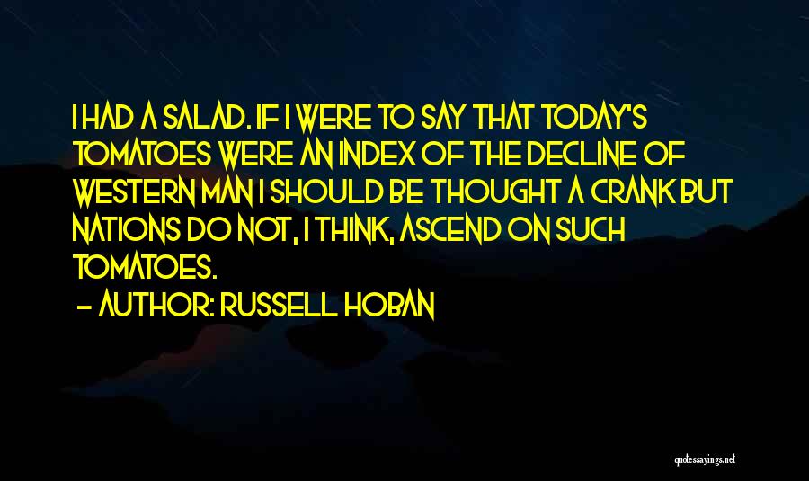 Crank Quotes By Russell Hoban