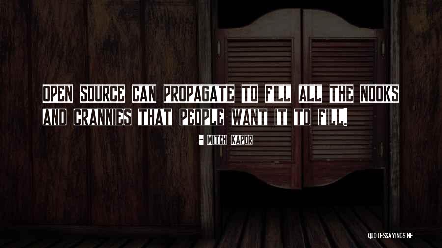 Crannies And Nooks Quotes By Mitch Kapor Crannies And Nooks Quotes By Mitch Kapor