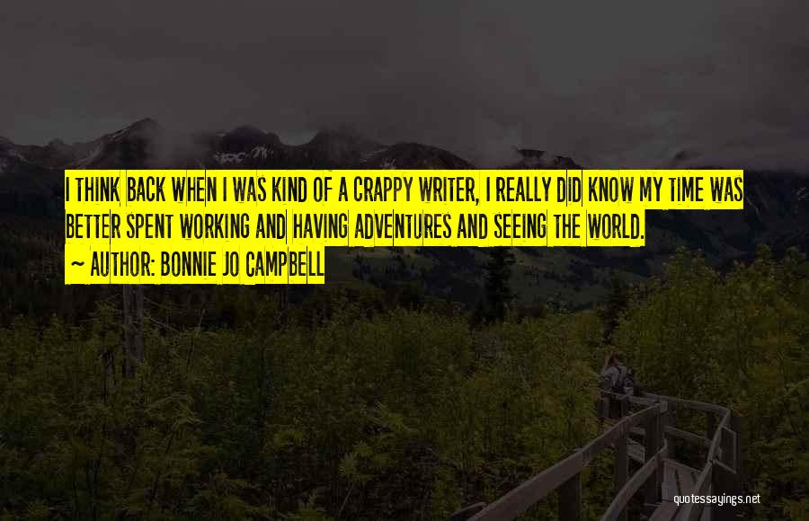 Crappy Quotes By Bonnie Jo Campbell