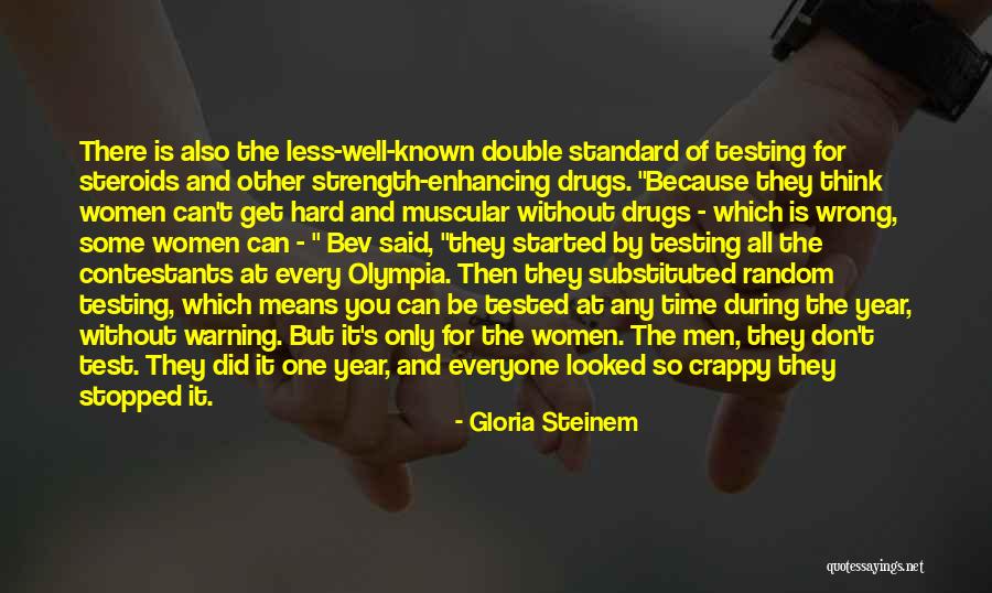 Crappy Year So Far Quotes By Gloria Steinem Crappy Year So Far Quotes By Gloria Steinem
