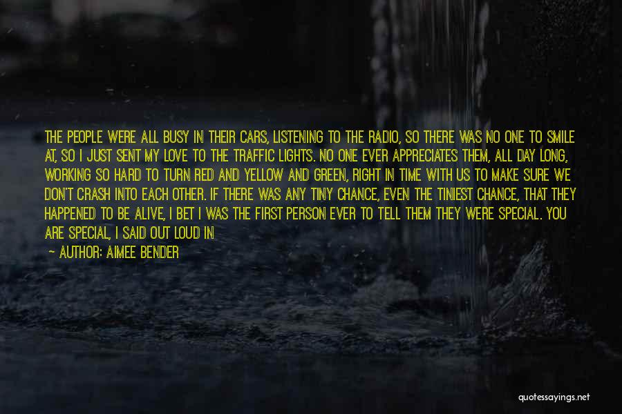 Crash Car Quotes By Aimee Bender