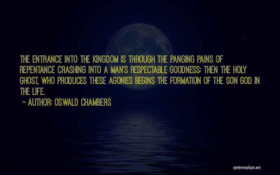 Crashing Quotes By Oswald Chambers