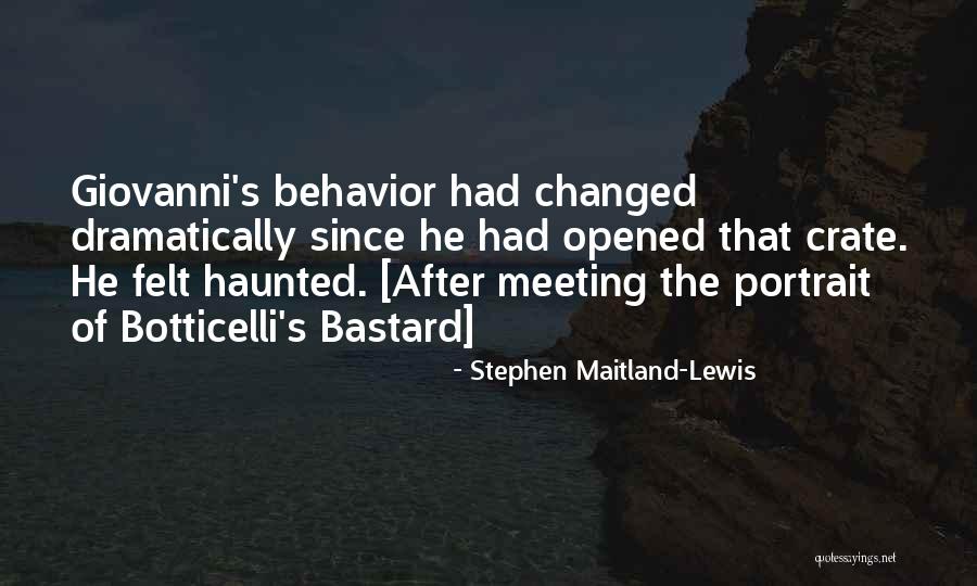 Crate Quotes By Stephen Maitland-Lewis Crate Quotes By Stephen Maitland-Lewis