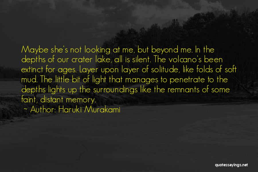 Crater Lake Quotes By Haruki Murakami