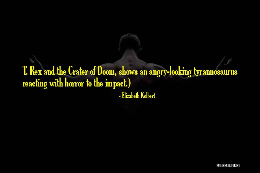 Crater Quotes By Elizabeth Kolbert