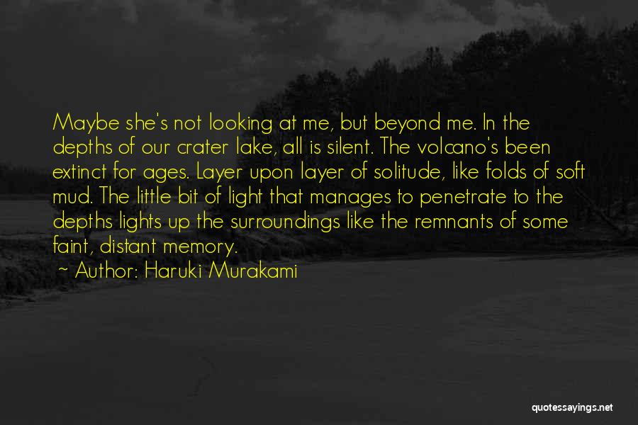 Crater Quotes By Haruki Murakami