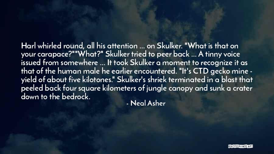 Crater Quotes By Neal Asher