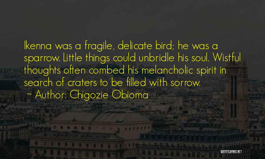 Craters Quotes By Chigozie Obioma