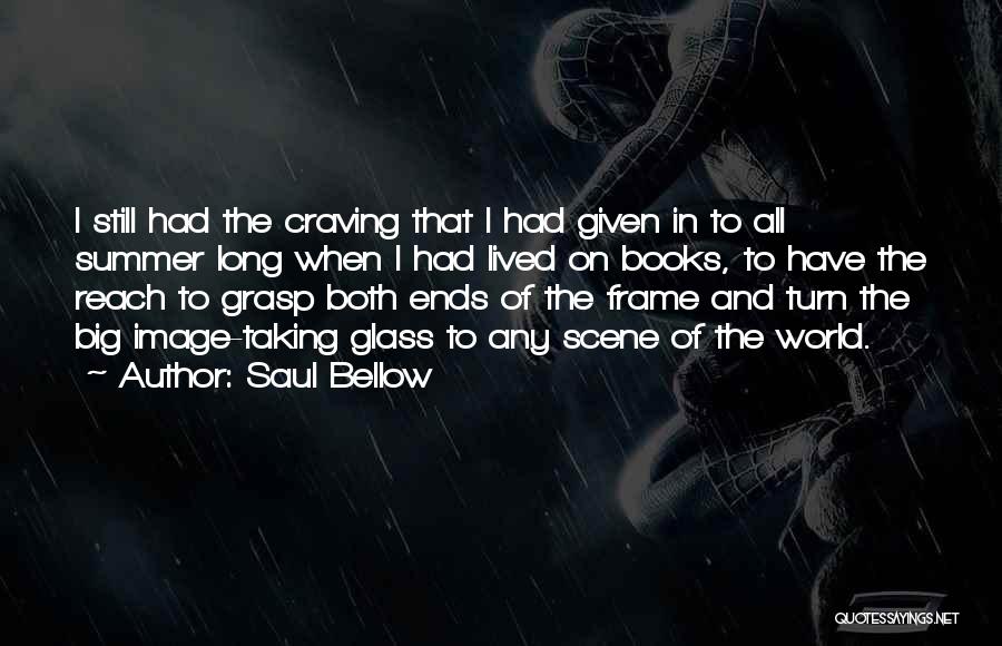 Craving For Someone Quotes By Saul Bellow