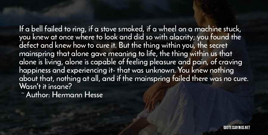 Craving Happiness Quotes By Hermann Hesse