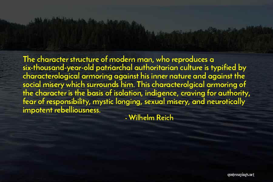 Craving Him Quotes By Wilhelm Reich