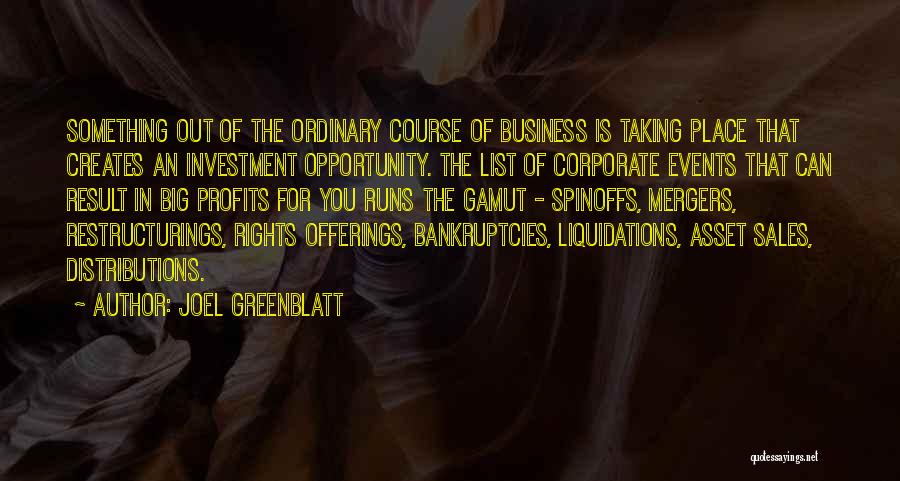 Cravioto Mexico Quotes By Joel Greenblatt