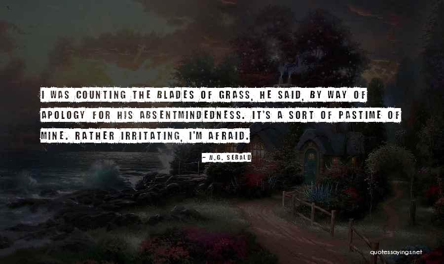 Crawdeaux Quotes By W.G. Sebald Crawdeaux Quotes By W.G. Sebald