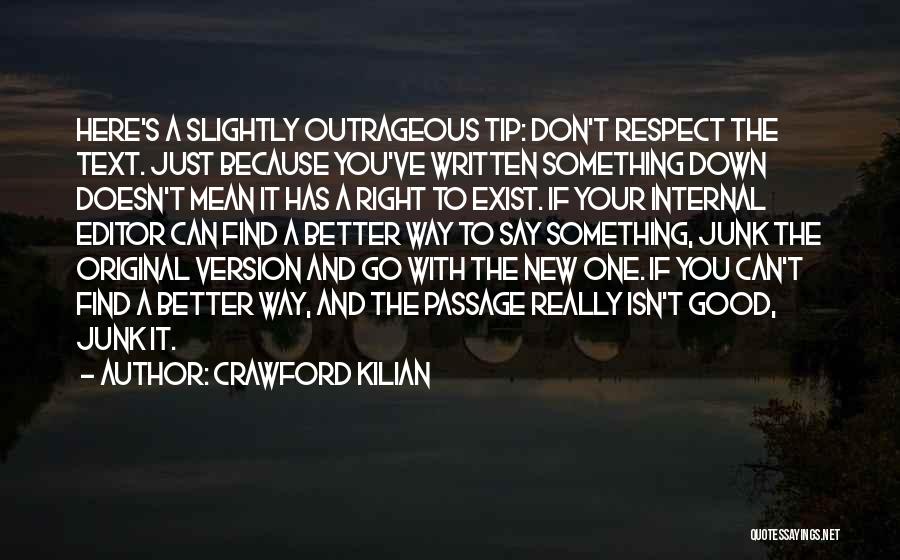Crawford Kilian Quotes 2118804