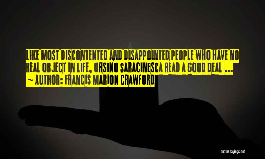 Crawford Quotes By Francis Marion Crawford