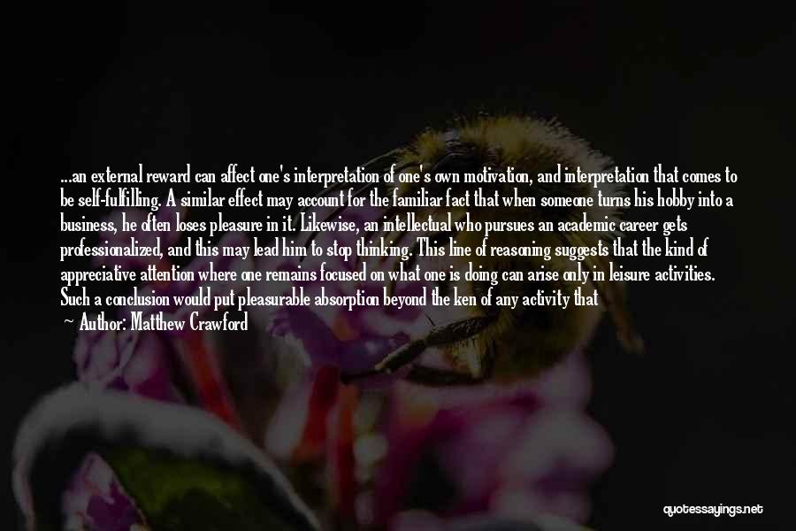 Crawford Quotes By Matthew Crawford