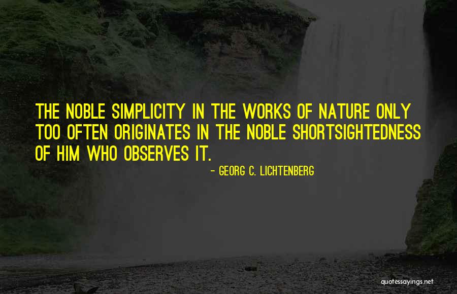 Crawfurd Quotes By Georg C. Lichtenberg Crawfurd Quotes By Georg C. Lichtenberg