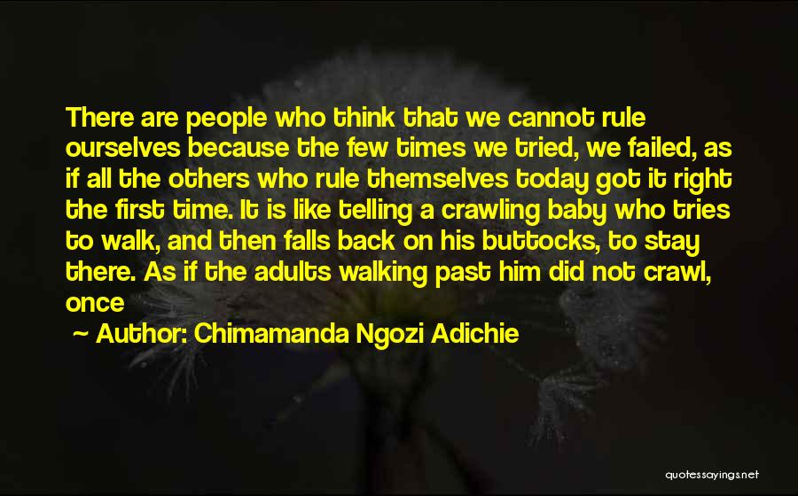 Crawling Baby Quotes By Chimamanda Ngozi Adichie