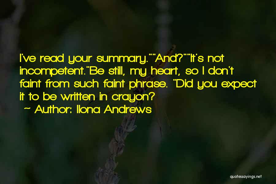 Crayon Quotes By Ilona Andrews