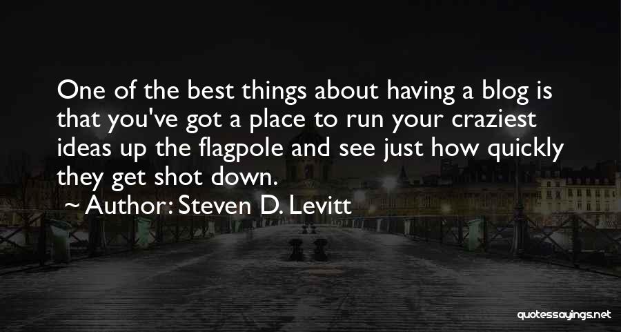 Craziest Quotes By Steven D. Levitt