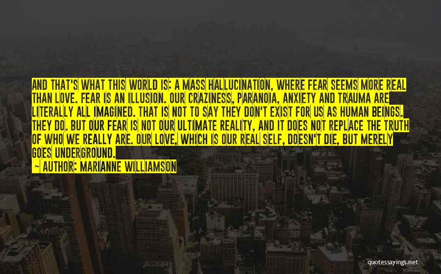 Craziness Love Quotes By Marianne Williamson