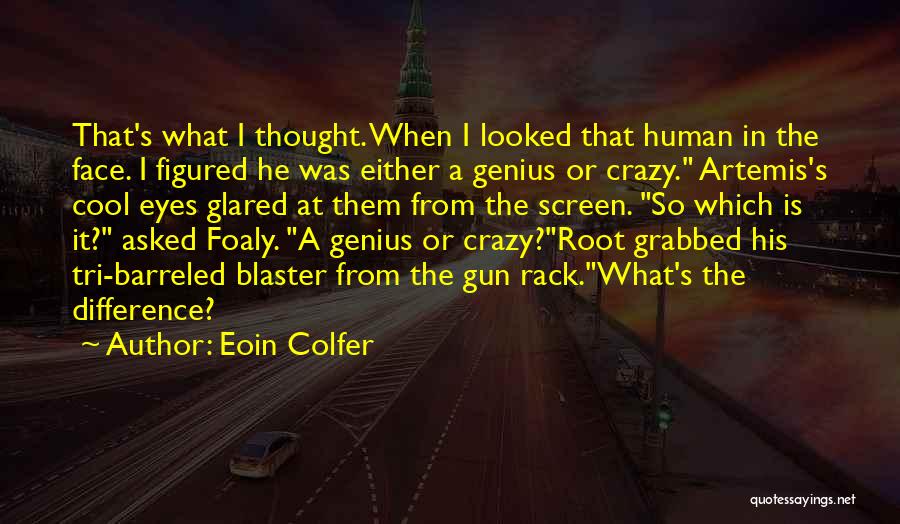 Crazy But Cool Quotes By Eoin Colfer