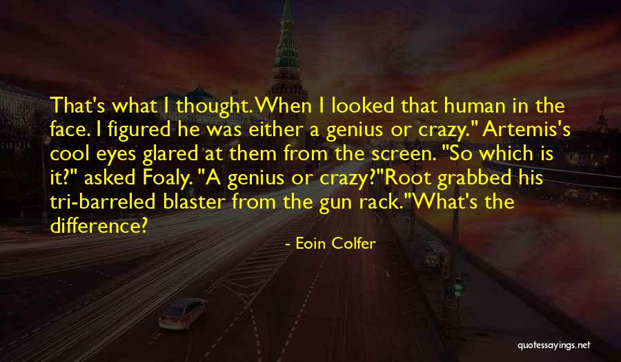 Crazy But Cool Quotes By Eoin Colfer