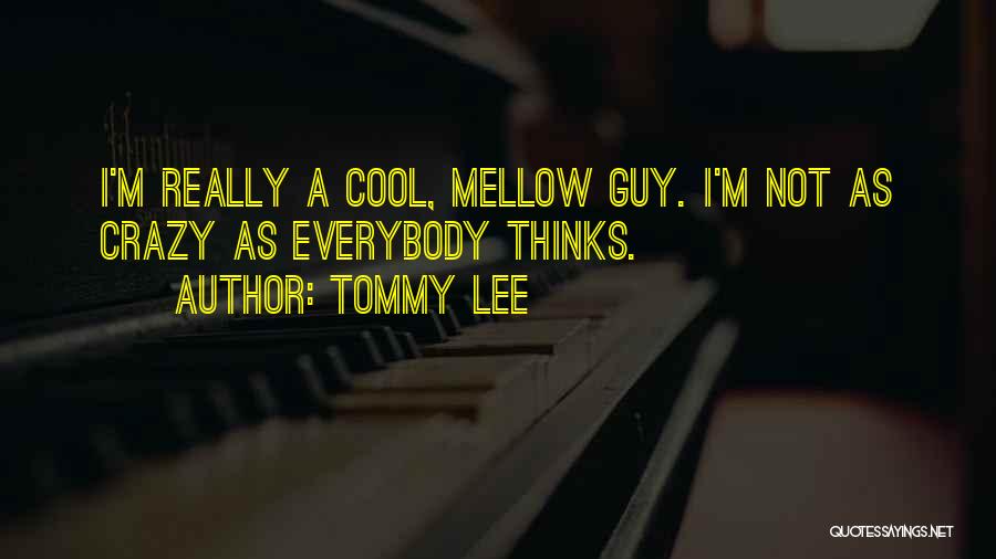 Crazy But Cool Quotes By Tommy Lee