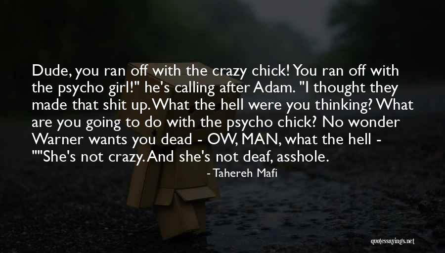 Crazy But Psycho Quotes By Tahereh Mafi Crazy But Psycho Quotes By Tahereh Mafi