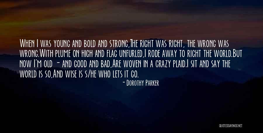 Crazy But Wise Quotes By Dorothy Parker